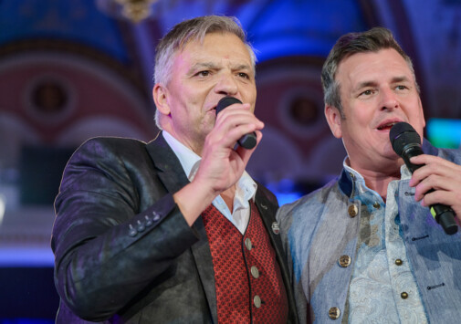 Benefizkonzert mit Marc Pircher und Markus Wolfahrt