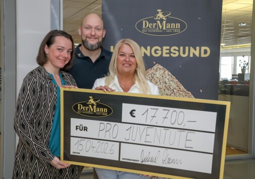 17.700 Euro für den guten Zweck bei DerMann