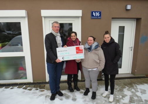 Spendenaktion bei VIACAMA