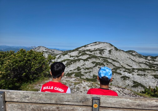 Gemeinsame Auszeit auf der Riederhütte