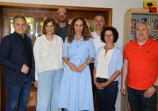 Landesrätin Pawlata besucht Pro Juventute