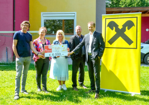 4.000 Euro Spende für Wohngemeinschaft Kirchbichl 