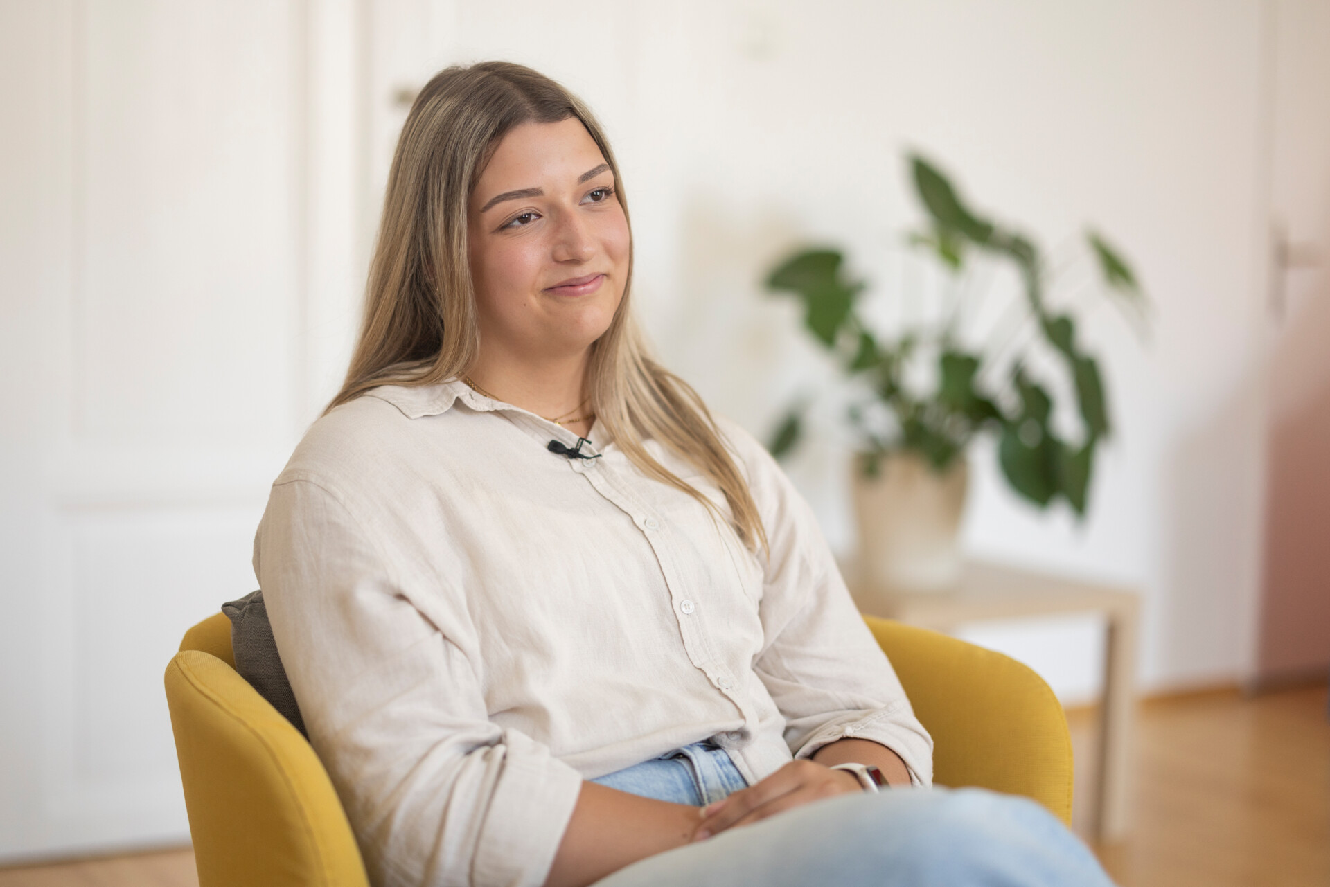 Neugierig und interessiert