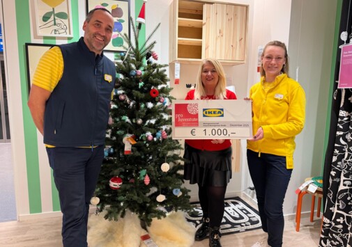 Weihnachtsspende von IKEA Salzburg
