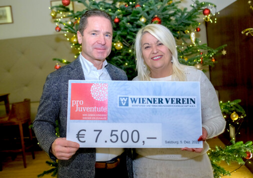 Wiener Verein spendete an Pro Juventute  