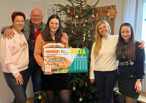 Weihnachtsspende der Firma Taucher